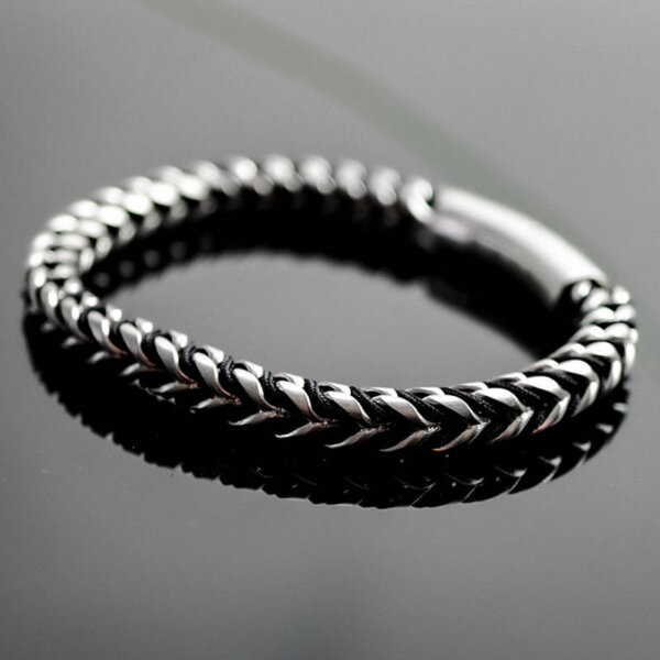 Reynborg_Boston_black_brushed_01 Bracelet Boston Brushed Black