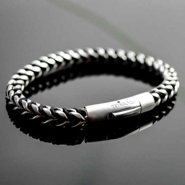 Reynborg_Boston_black_brushed_03 Bracelet Boston Brushed Black
