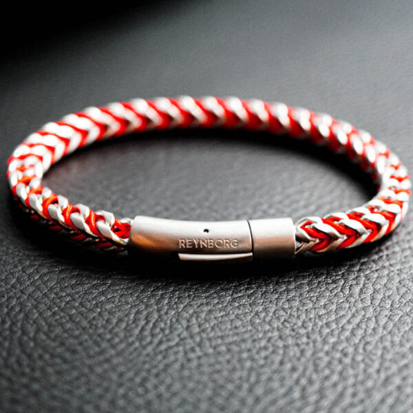 Bracelet Boston Brushed Volcano-red