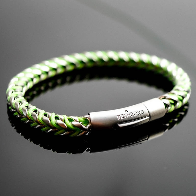 Bracelet Boston Brushed Lime-green