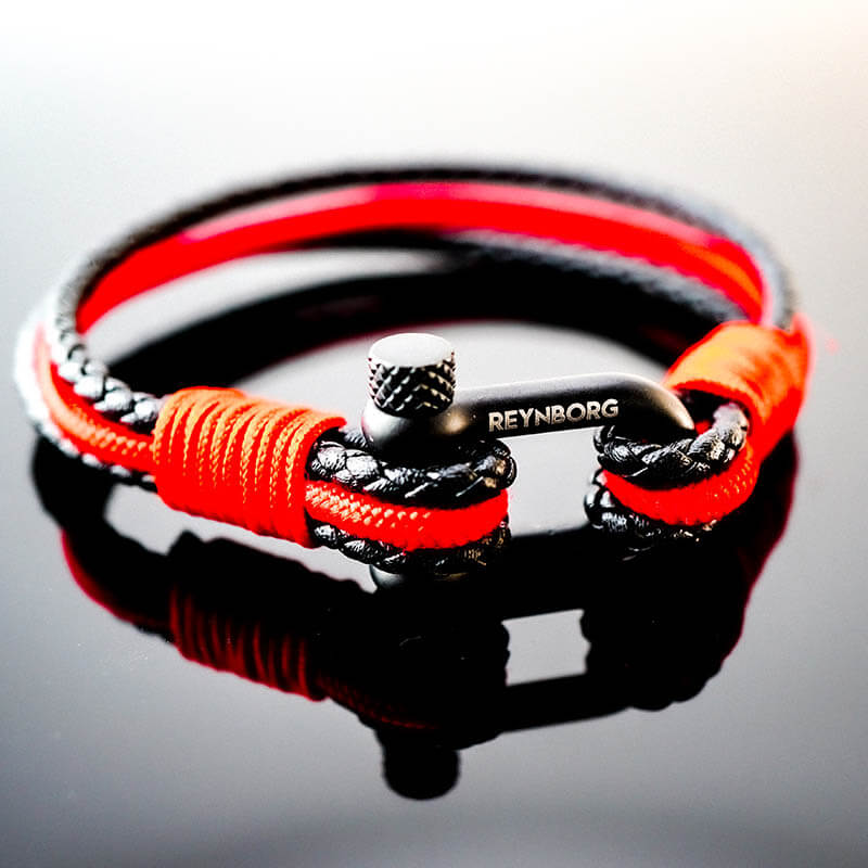 Bracelet Lisbon Volcano-Red