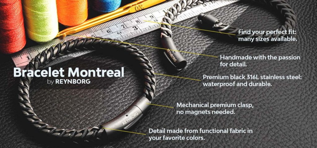 Reynborg Montreal bracelet features