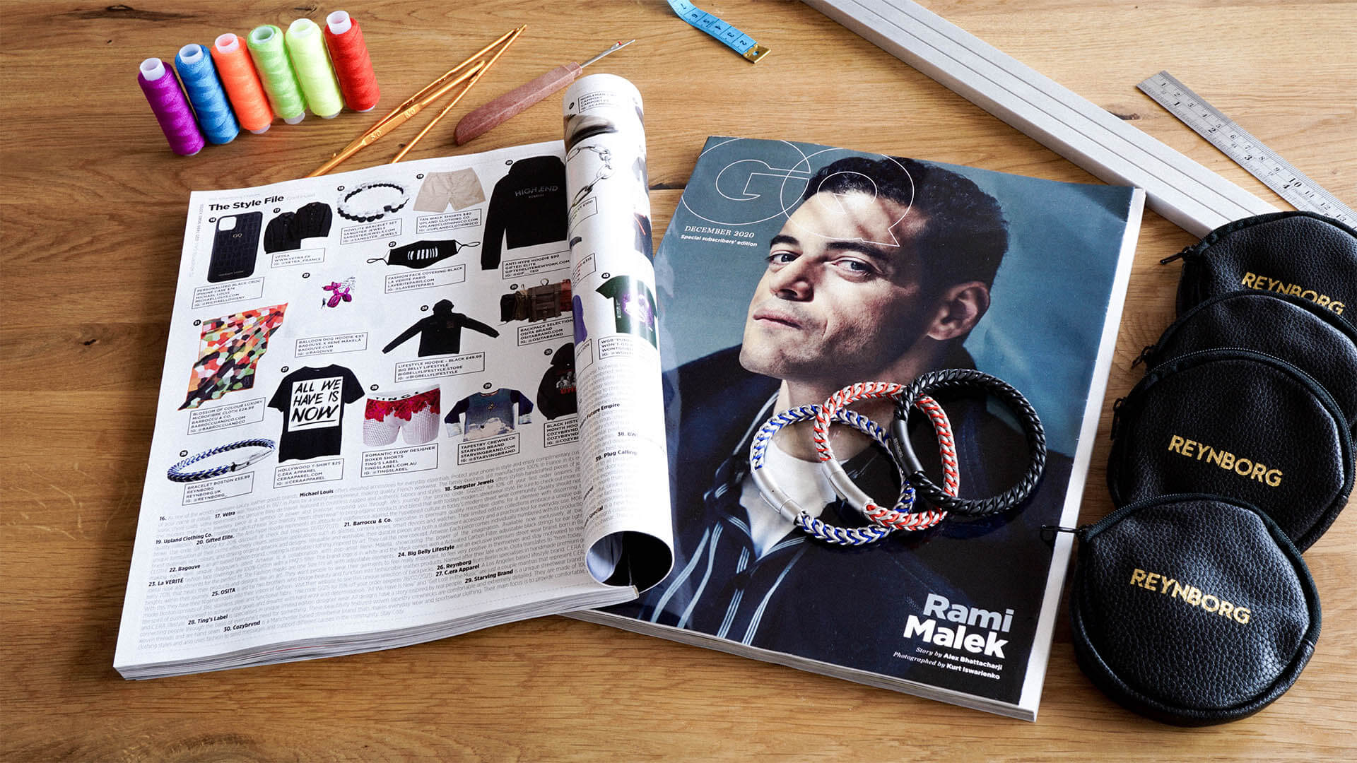 Reynborg – “As Seen in British GQ”